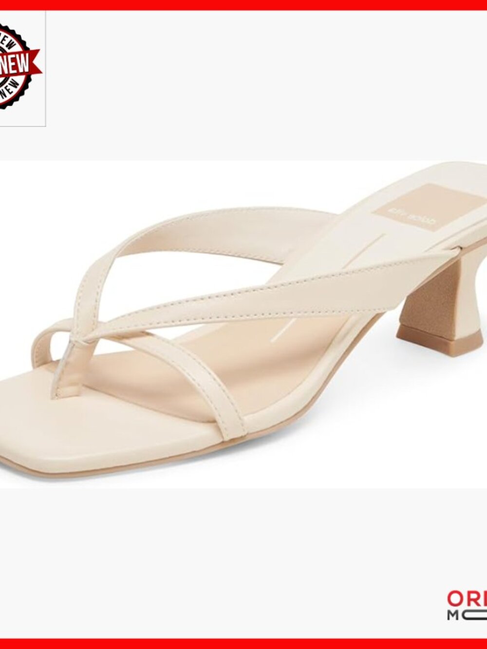 Heeled Slide Sandals, Women's Fashion Footwear, Size 8